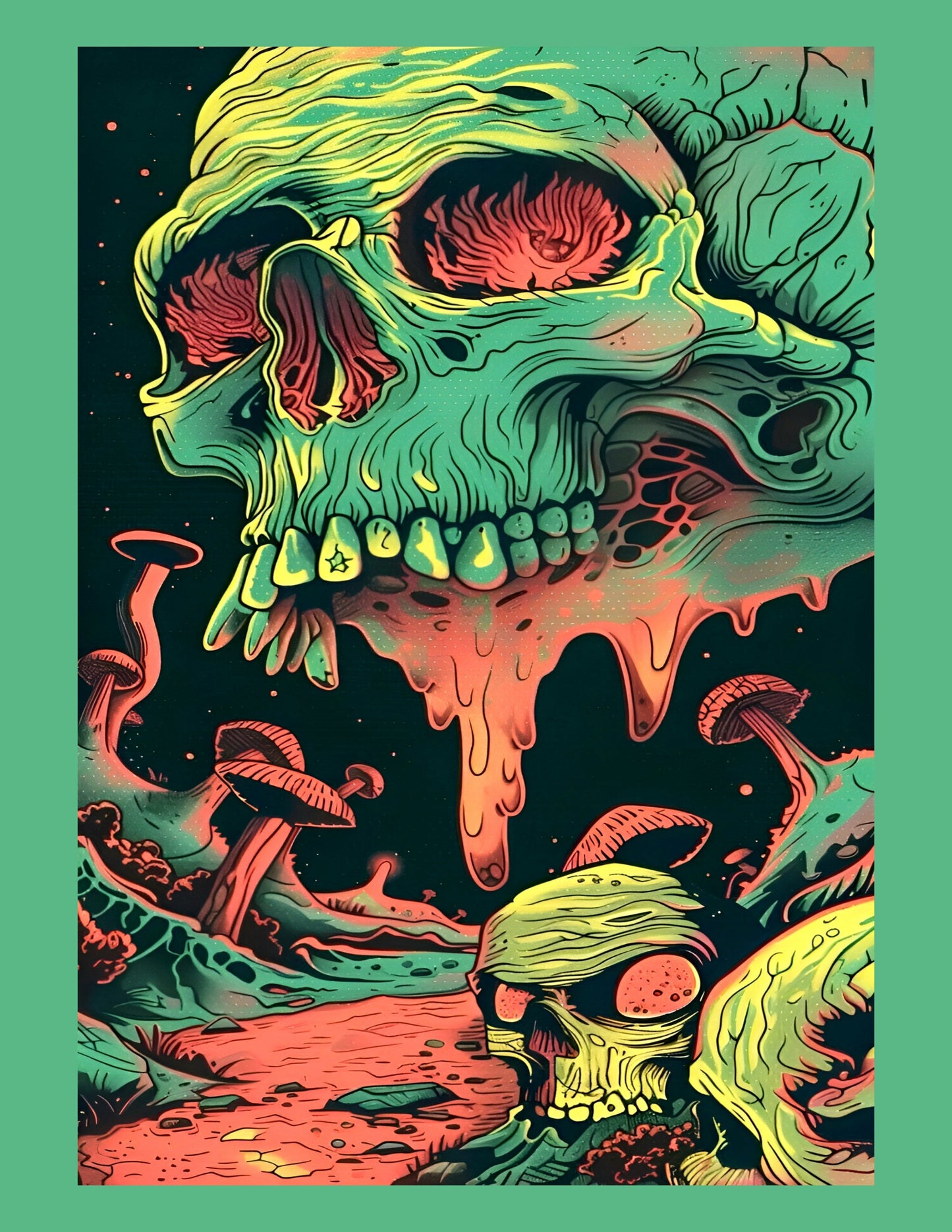 Outer Skulls EDC Hank , Handkerchief