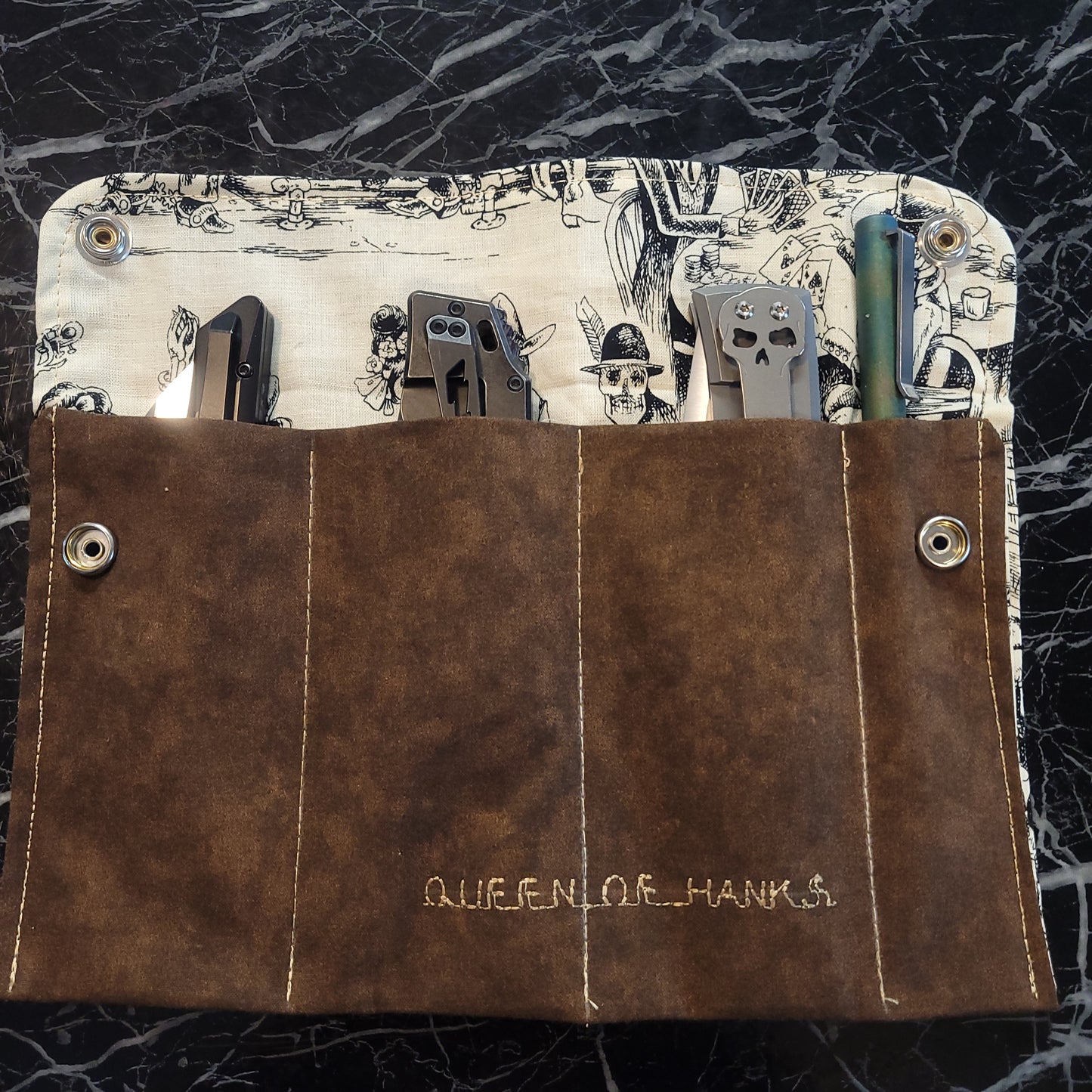 3 Pocket Tool Roll, 5.5" x 10"