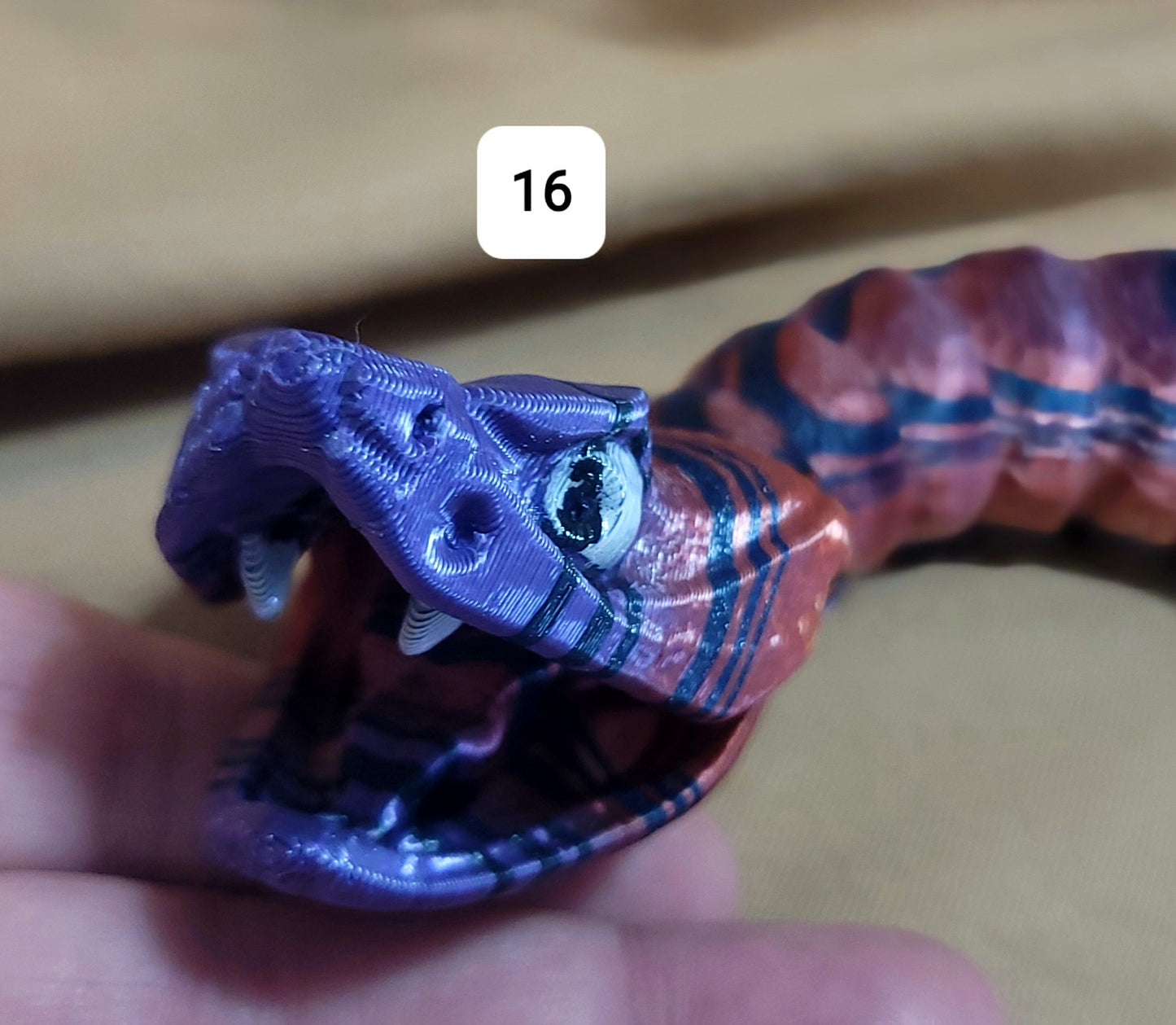 Rattlesnake, 3d Printed , 19" long