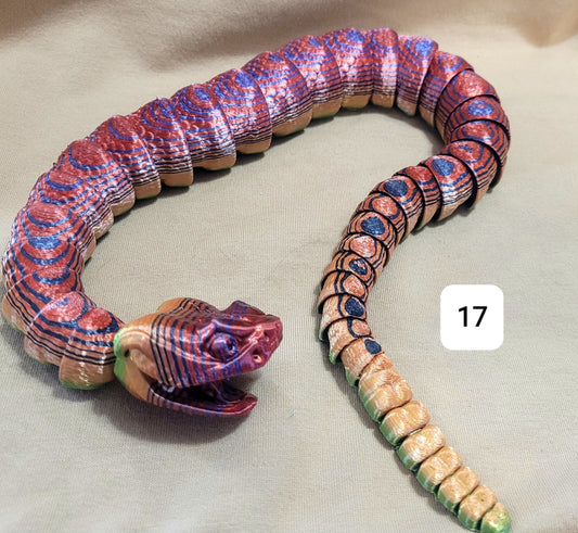 Rattlesnake, 3d Printed , 19" long