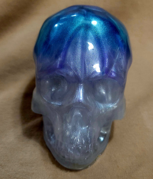 Beautiful Resin Skull, paperweight, home decor