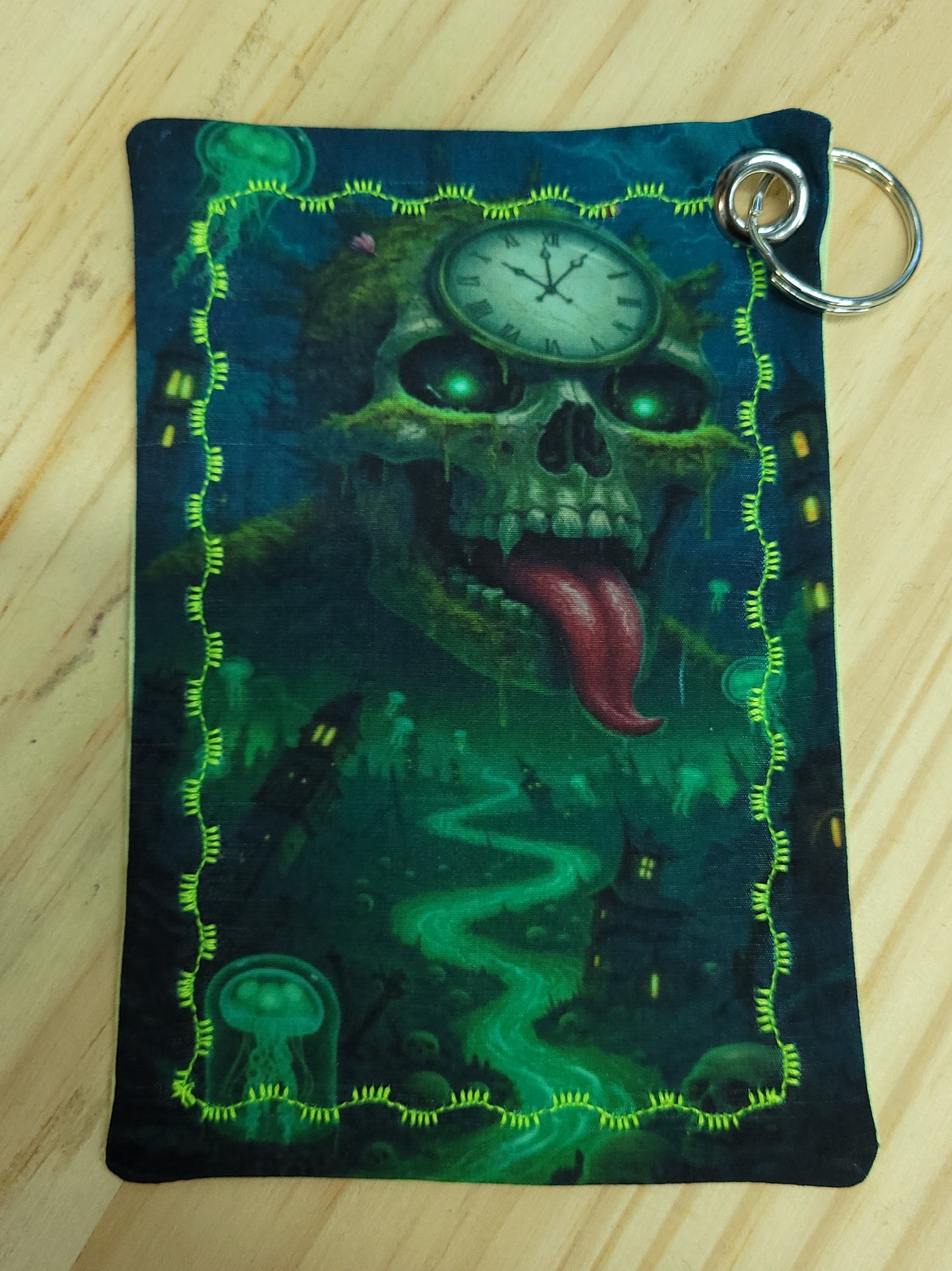 Keychain Hank, Eyeglass Cleaning Cloth, Time of Death